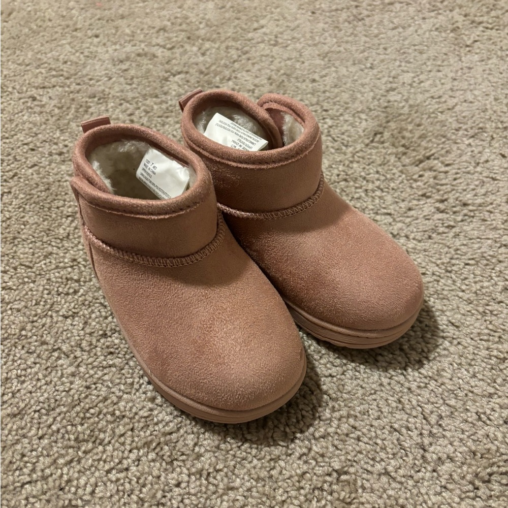 Toddler Jumping Beans Pink Boots (7)